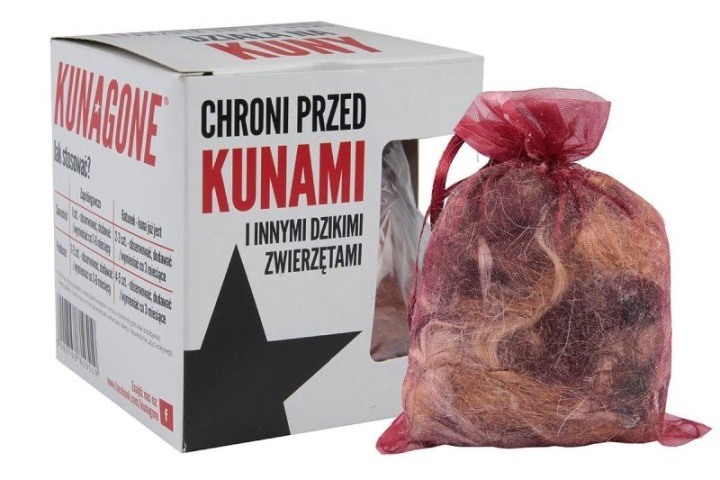 Kunagone prírodný repelent proti kunám – bezpečne chráni garáže, autá a podkrovia, 1 balenie, patentovaná účinnosť